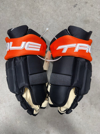 14” True Catalyst 9X Pro Stock Hockey Gloves Anaheim Ducks ( New)