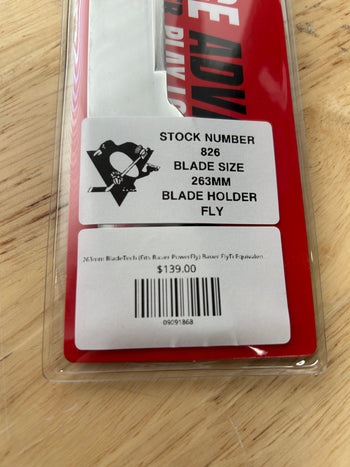263mm BladeTech (Fits Bauer PowerFly) Bauer FlyTi Equivalent Pittsburgh Penguins Pro Stock