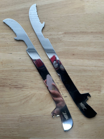 295mm BladeTech (Fits CCM XS) Step Black Steel Equivalent Buffalo Sabres Pro Stock