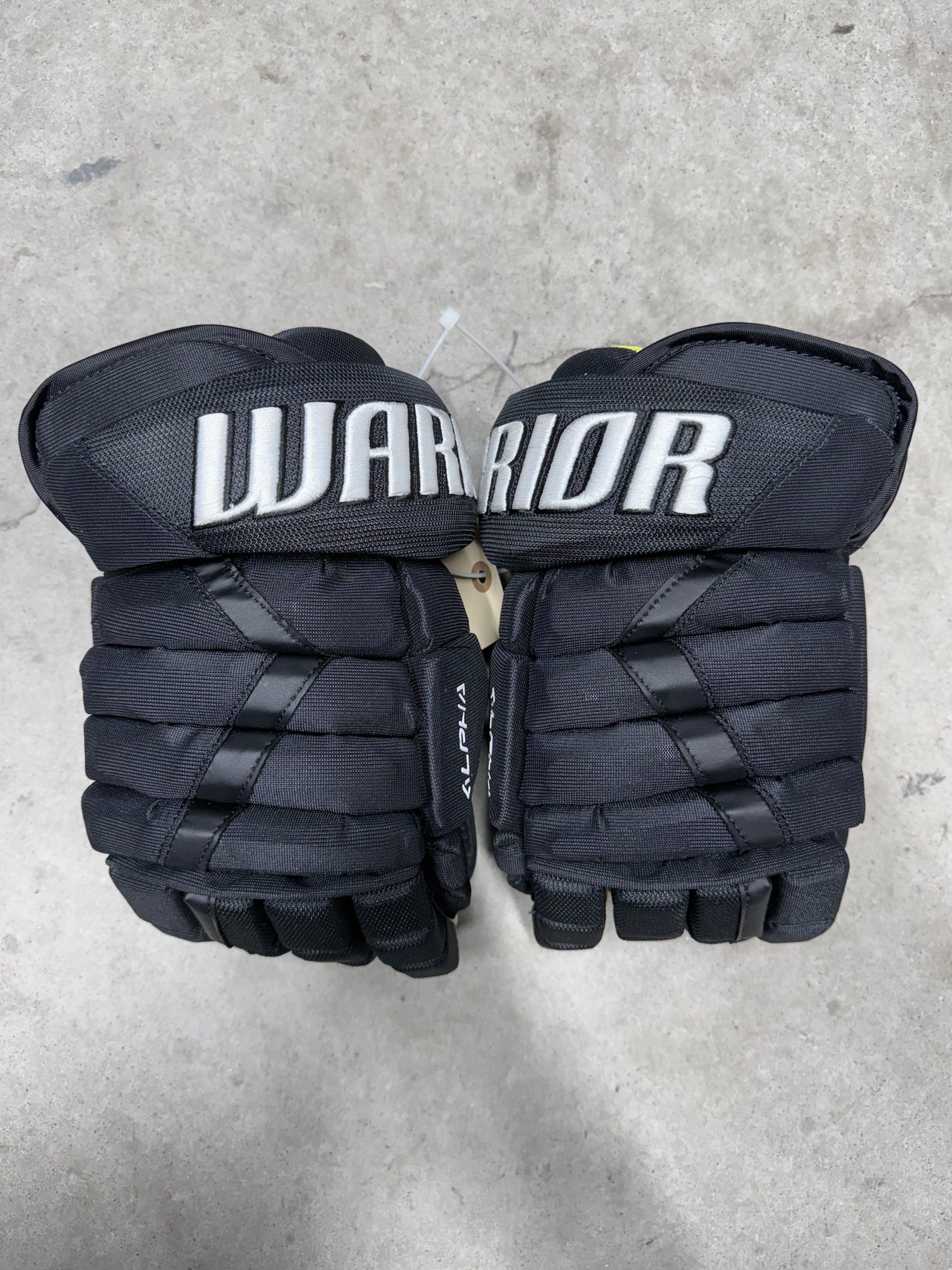 14” Warrior Alpha DX Hockey Gloves Dallas Stars Pro Stock New