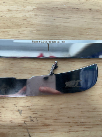 306mm BladeTech (Fits Bauer PowerFly) Bauer FlyTi Equivalent Chicago Blackhawks Pro Stock
