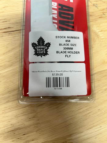306mm BladeTech (Fits Bauer PowerFly) Bauer FlyTi Equivalent Toronto Maple Leafs Pro Stock
