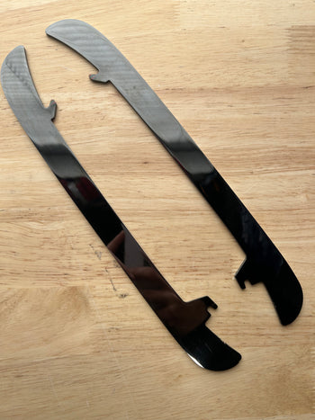 280mm CCM BLACK STEP STEEL Dallas Stars Pro Stock Blade/Runner (New)