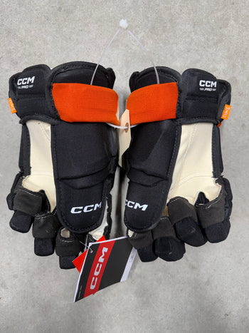 15” CCM HG43PP Anaheim Ducks Gloves Pro Stock New