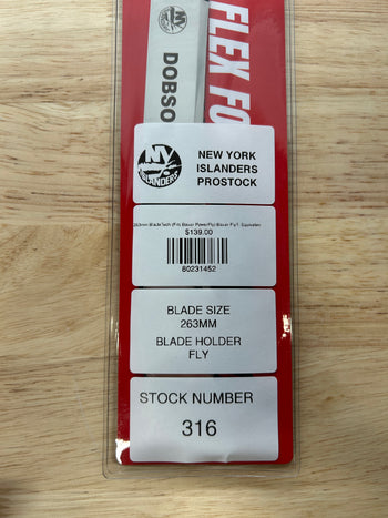 263mm BladeTech (Fits Bauer PowerFly) Bauer FlyTi Equivalent Noah Dobson Pro Stock