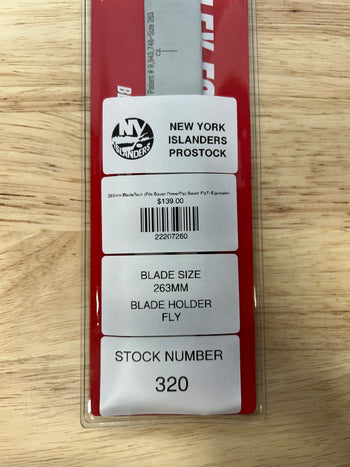 263mm BladeTech (Fits Bauer PowerFly) Bauer FlyTi Equivalent Kyle Palmieri Pro Stock