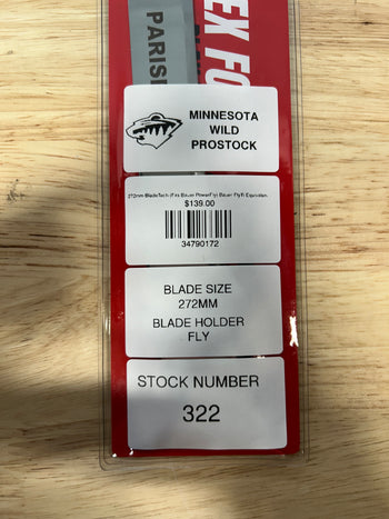272mm BladeTech (Fits Bauer PowerFly) Bauer FlyTi Equivalent Zach Parise Pro Stock