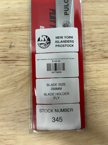 288mm BladeTech (Fits Bauer PowerFly) Bauer FlyTi Equivalent Ryan Pulock Pro Stock