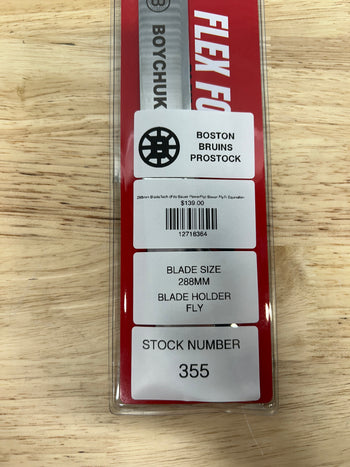 288mm BladeTech (Fits Bauer PowerFly) Bauer FlyTi Equivalent Johnny Boychuk Pro Stock