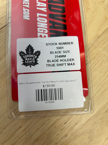 254mm BladeTech (Fits True Shift Max) True DLC Equivalent Toronto Maple Leafs Pro Stock