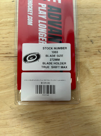 272mm BladeTech (Fits True Shift Max) True DLC Equivalent Carolina Hurricanes Pro Stock