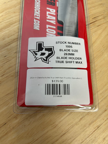 263mm BladeTech (Fits True Shift Max) True DLC Equivalent Dallas Stars Pro Stock