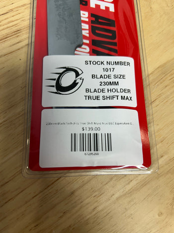 230mm BladeTech (Fits True Shift Max) True DLC Equivalent Ottawa Charge Pro Stock