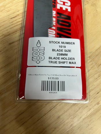 238mm BladeTech (Fits True Shift Max) True DLC Equivalent Toronto Sceptres Pro Stock