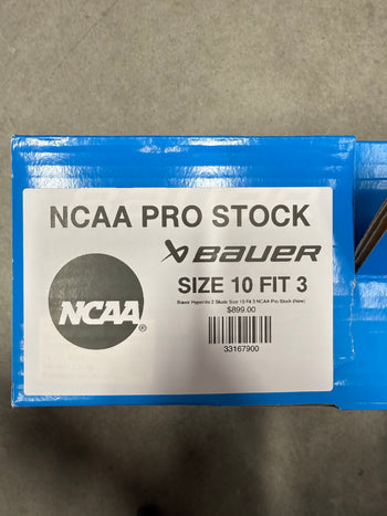 Bauer Hyperlite 2 Skate Size 10 Fit 3 NCAA Pro Stock (New)