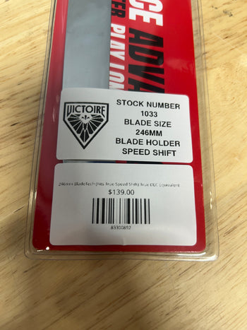246mm BladeTech (Fits True Speed Shift) True DLC Equivalent  Montreal Victoire Pro Stock