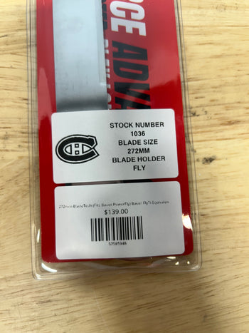 272mm BladeTech (Fits Bauer PowerFly) Bauer FlyTi Equivalent Montreal Candiens Pro Stock