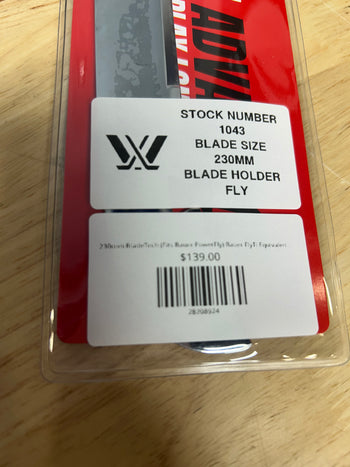 230mm BladeTech (Fits Bauer PowerFly) Bauer FlyTi Equivalent  Boston Fleet Pro Stock
