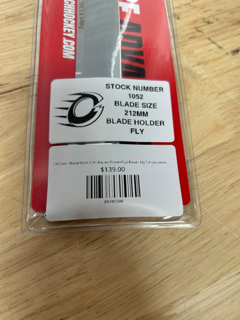 212mm BladeTech (Fits Bauer PowerFly) Bauer FlyTi Equivalent  Ottawa Charge Pro Stock