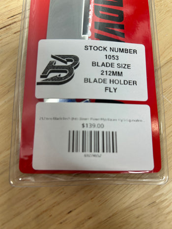 212mm BladeTech (Fits Bauer PowerFly) Bauer FlyTi Equivalent  Boston Fleet Pro Stock