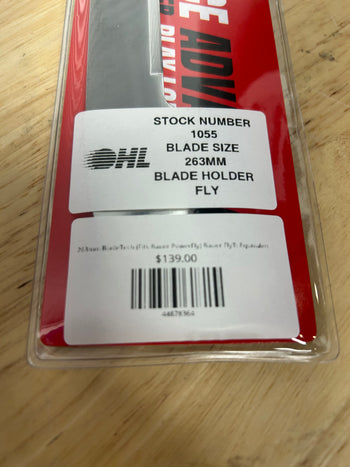 263mm BladeTech (Fits Bauer PowerFly) Bauer FlyTi Equivalent OHL Pro Stock