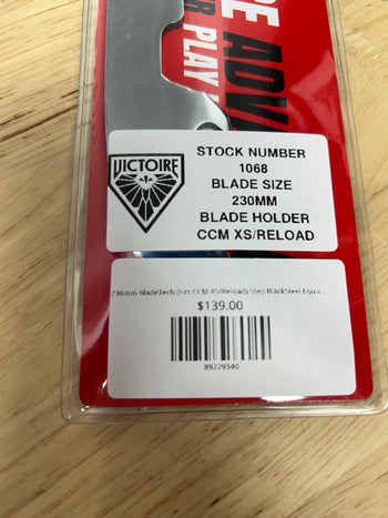 230mm BladeTech (Fits CCM XS/Reload) Step BlackSteel Equivalent Montreal Victoire Pro Stock