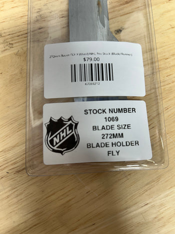 272mm Bauer FLY-X (Used) NHL Pro Stock (Blade/Runner)
