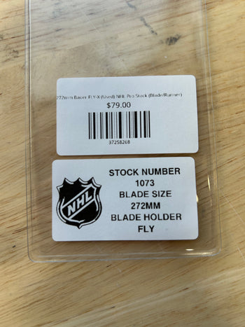 272mm Bauer FLY-X (Used) NHL Pro Stock (Blade/Runner)