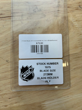 272mm Bauer FLY-X (Used) NHL Pro Stock (Blade/Runner)