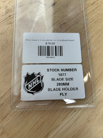 280mm Bauer FLY-X (Used) NHL Pro Stock (Blade/Runner)