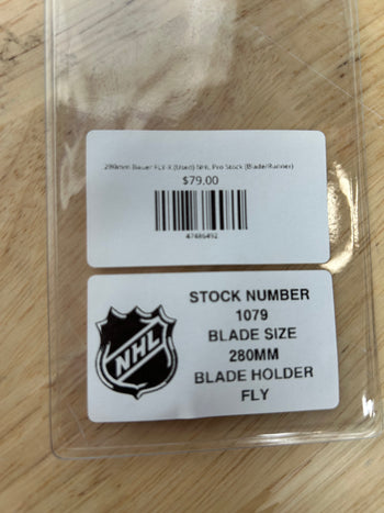280mm Bauer FLY-X (Used) NHL Pro Stock (Blade/Runner)