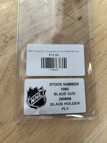 280mm Bauer FLY-X (Used) NHL Pro Stock (Blade/Runner)