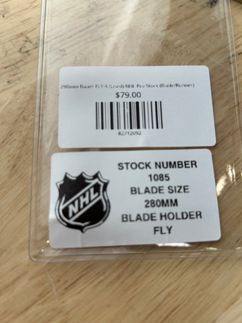 280mm Bauer FLY-X (Used) NHL Pro Stock (Blade/Runner)