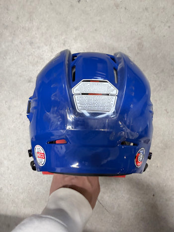Small CCM Tacks 910 Blue Helmet Toronto Maple Leafs Pro Stock (New)