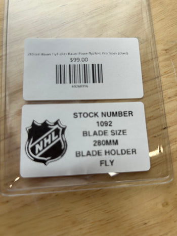 280mm Bauer FlyTi (Fits Bauer Powerfly) NHL Pro Stock (Used)