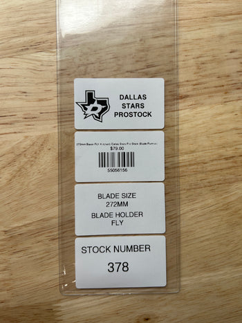 272mm Bauer FLY-X (Used) Dallas Stars Pro Stock (Blade/Runner)