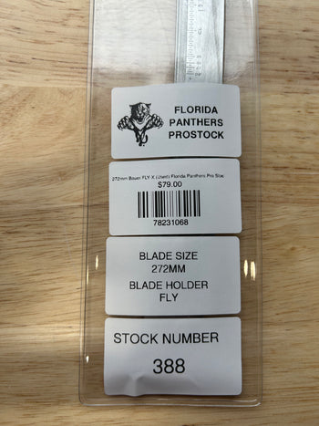 272mm Bauer FLY-X (Used) Florida Panthers Pro Stock (Blade/Runner)