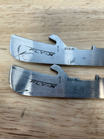 272mm Bauer FLY-X (Used) Calgary Flames Pro Stock (Blade/Runner)