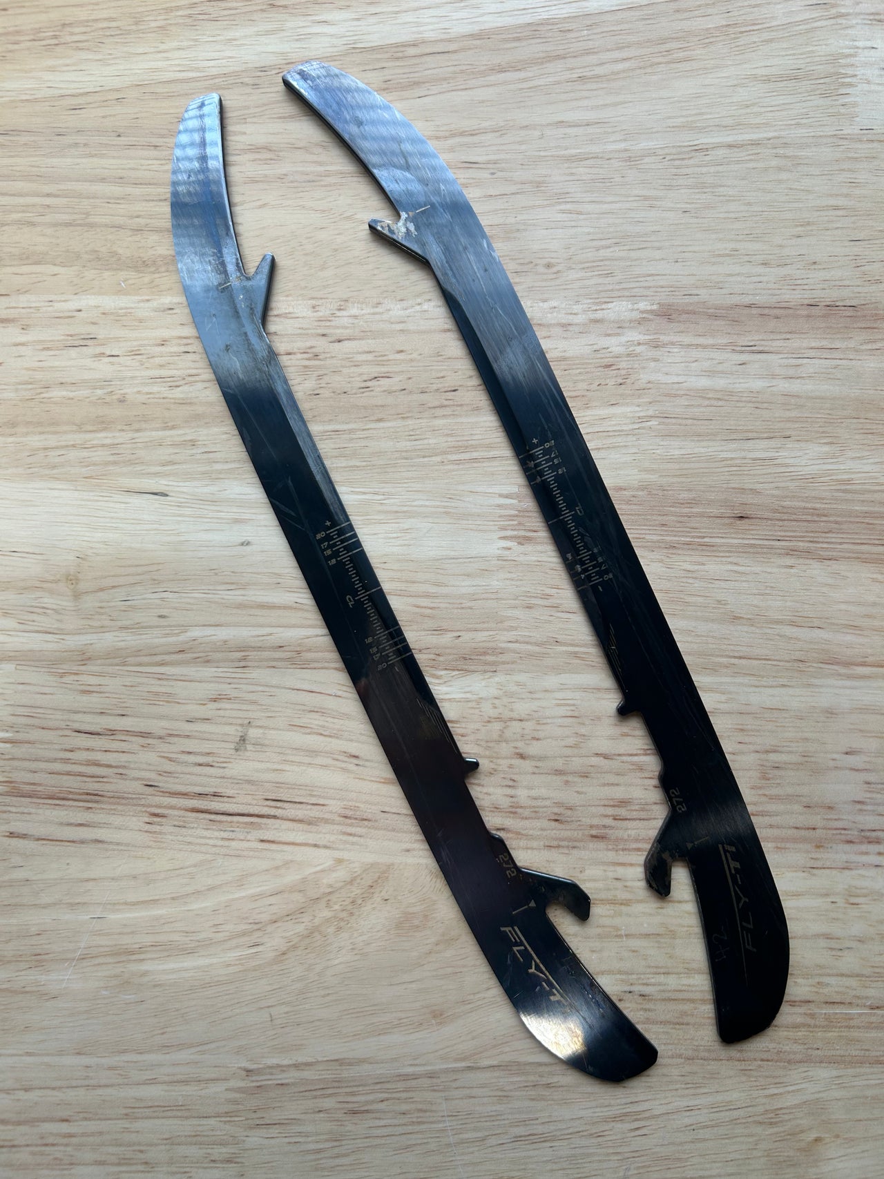 272mm Bauer FLY-TI (Used) Nashville Predators Pro Stock (Blade/Runner)