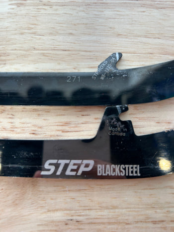 271mm CCM BLACK STEP STEEL Ottawa Senators Pro Stock (Blade/Runner)