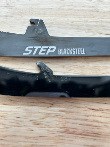 287mm CCM BLACK STEP STEEL Boston Bruins Pro Stock (Blade/Runner)