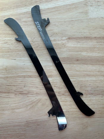 287mm CCM BLACK STEP STEEL Boston Bruins Pro Stock (Blade/Runner)