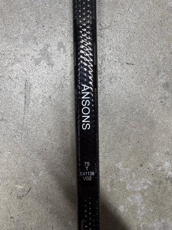 Left Hand 75 Flex Custom P28 Pro Stock CCM Jetspeed FT7 Pro (New)