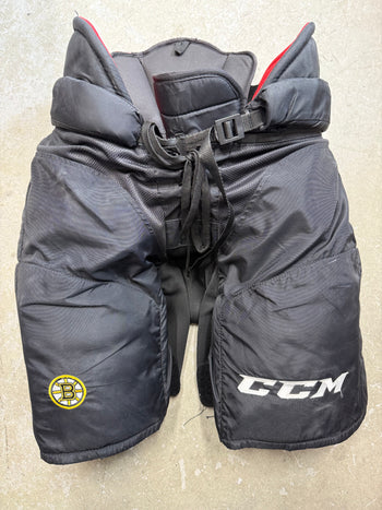 Large CCM HP45 Pro Hockey Pants (New) BOSTON BRUINS Pro Stock