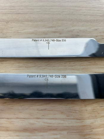 238mm BladeTech (Fits CCM XS) Step Black Steel Equivalent PWHL Pro Stock (New)