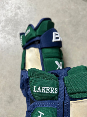 13” Bauer Mach Gloves NCAA Mercyhurst Lakers Pro Stock