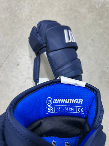 15” Warrior Covert Pro QRE Hockey Gloves (New) Nashville Predators NHL Pro Stock