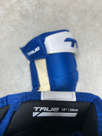13” True 4 Roll Pro Toronto Maple Leafs Pro Stock Hockey Gloves (New)