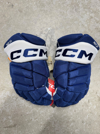 13” CCM Pro Toronto Maple Leafs Auston Matthews Pro Stock Gloves (New)