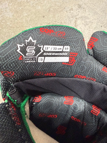 13” Sherwood Rekker Pro Stock Hockey Gloves Toronto Maple Leafs ST PATS New
